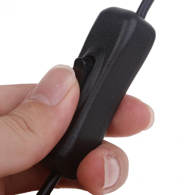 Männlich zu weiblich USB Typ C zu C Schalter ein-aus Datenladung Erweiterungskabel für Raspberry Pi LED Lampe Telefon 2