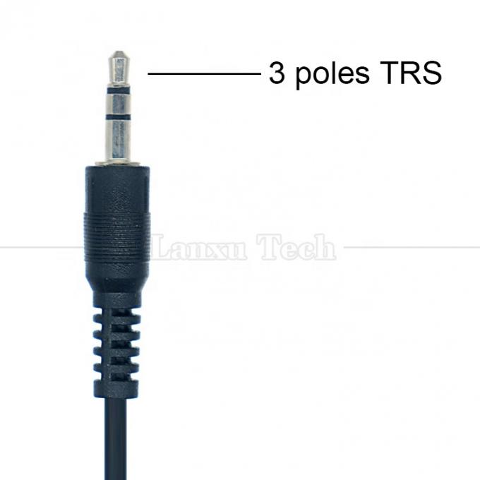 Custom 2.5mm 3.5mm Audio Jack IR Fernbedienung Mi Infrarot Emitter Blaster Empfänger Extender Kabel für STB TV Box 3