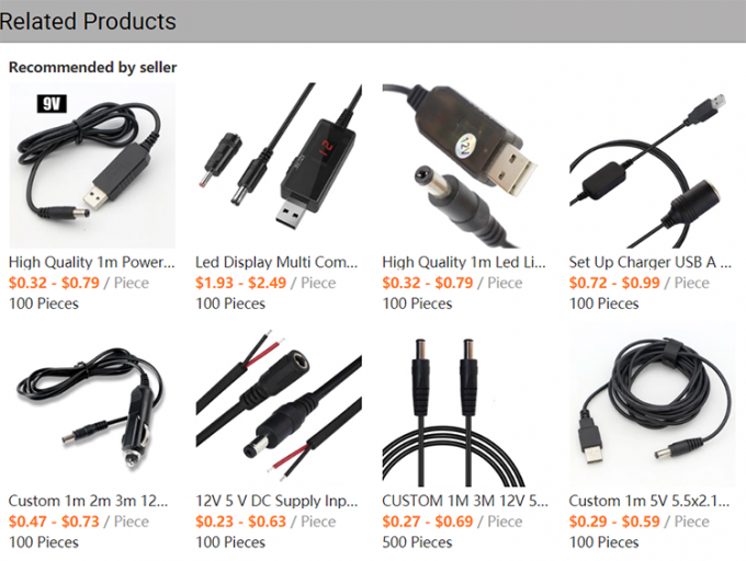 12V Led-Streifenlicht Strom eingeschaltet ausgeschaltet Schalter USB-Anschluss zum offenen Drahtwandler Ladekabel 0