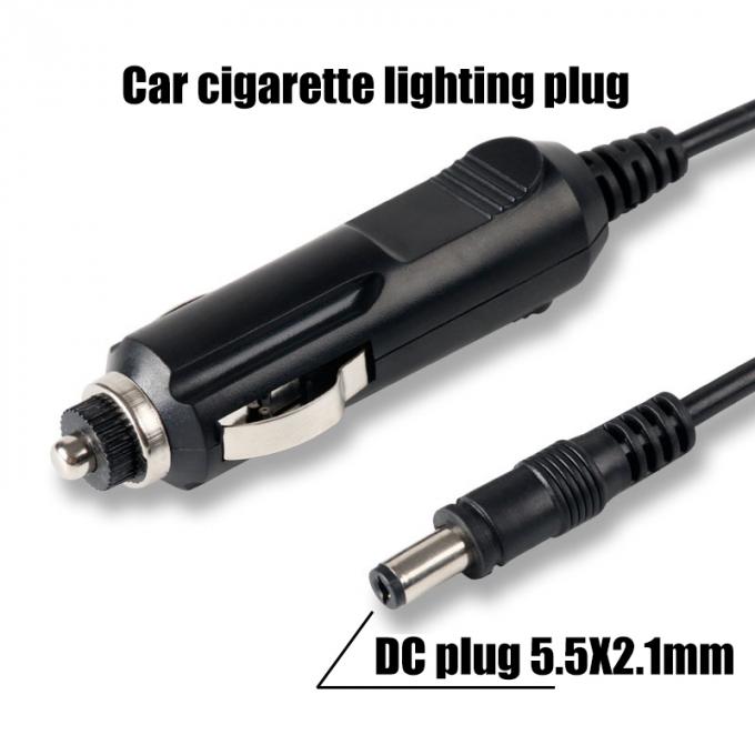 Hochwertiges Gleichstromstecker 5.5x2.1mm Auto Zigarettenanzünder Ladegerät Adapterkabel 2