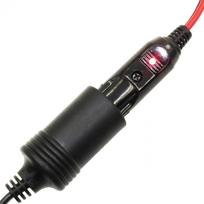 12V 24V 15A Sicherung Auto Zigarette Zünder Männlicher Stecker mit Bleigehalde Draht 3