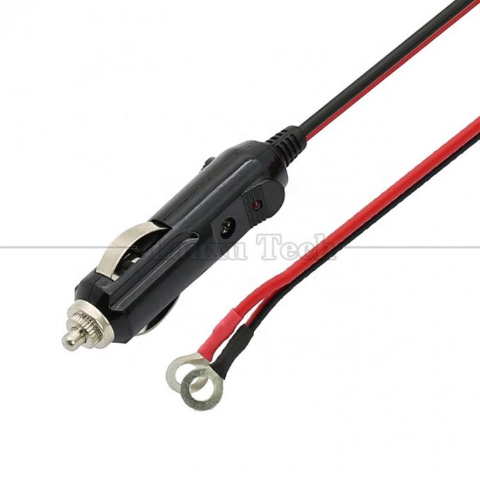 15A High Current DC Power Cigarette Plug to O Rundförmiges Endkabel für das Auto 3