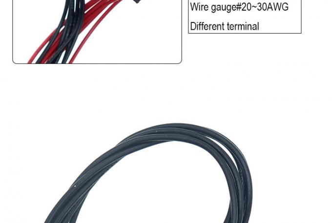 Nachgebildetes Männliches zu Weibliches 4 6 8 Pin Molex Micro Fit 3.0 Steckgurtkabel 1