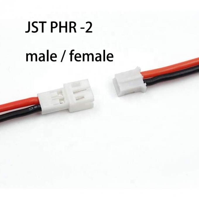 Männlich weiblich 2 Pins JST PH 2.0 Pitch 2.0mm Steckdraht Kabel 3