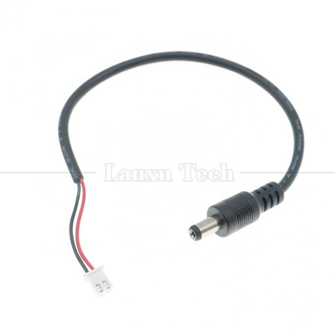 Anpassung von Drahtgurt 5.5x2.1mm Männlicher DC-Fass Jack zu JST XH weiblichem Steckkabel 1