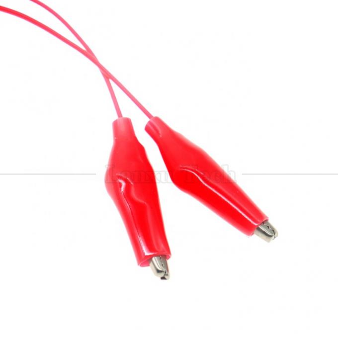Schwarz Rot Elektrische Alligator Krokodil Klemmen Clips Batterie Leistungstestkabel 3
