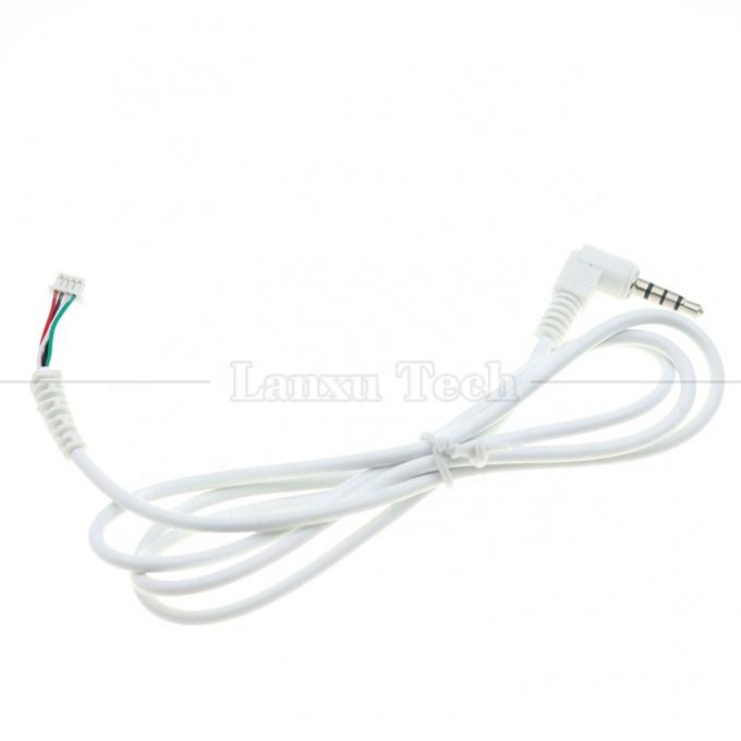 Zusammengestellte 3,5 mm Audio Jack TRRS zu JST MX 1,25 mm 4p Draht-Gurtkabel 0
