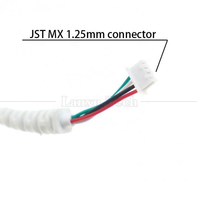 Zusammengestellte 3,5 mm Audio Jack TRRS zu JST MX 1,25 mm 4p Draht-Gurtkabel 2