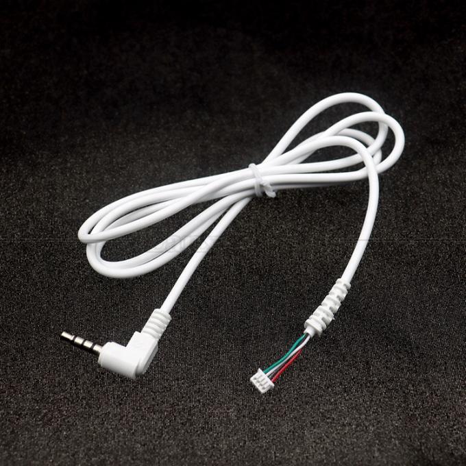 Zusammengestellte 3,5 mm Audio Jack TRRS zu JST MX 1,25 mm 4p Draht-Gurtkabel 4