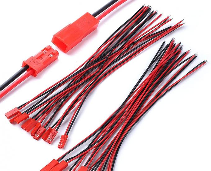 22AWG Männlich weiblich 2 PIN JST SYP RCY Steckeranschluss zum nackten Ende Pigtail Draht Blei Kabel Gurt für LED-Bandbatterie 0