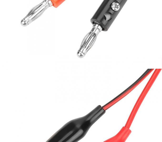 Krokodil Alligator Clip zum Bananen Stecker Test Blei Drahtkabel für Multimeter-Schaltung 3