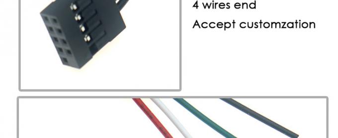 OEM 2,54mm Pitch 9 PIN Header Dupont Stecker Drahtgurt Kabel 4