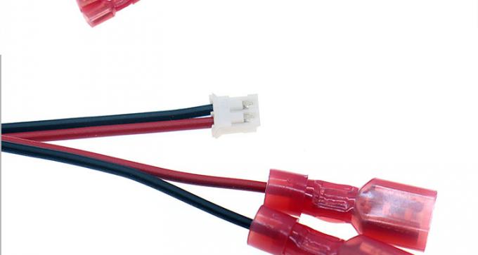 Custom JST PH SH ZH XH MX 2 3 4 5 6 7 8 Steckverbinder zum 6,3 mm Spade-Terminalkabel 2