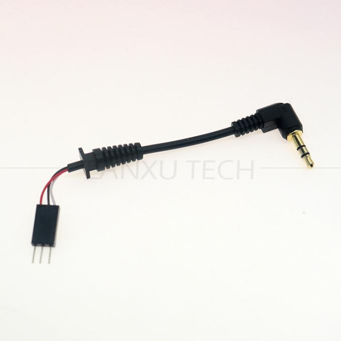 OEM-Anpassung 3,5 mm TRS TRRS Audio Jack zum Dupont-Anschlusskabel 4
