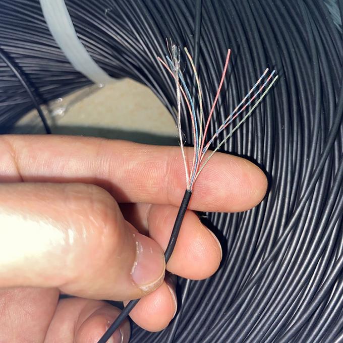 Mehrkern-Emalierdraht 2 / 3 / 4 / 5 / 6 / 8 / 9 Kernleiter 8/0.08MM Weiches Kabel PVC Kopfhörerkabel Reparaturlinie 0