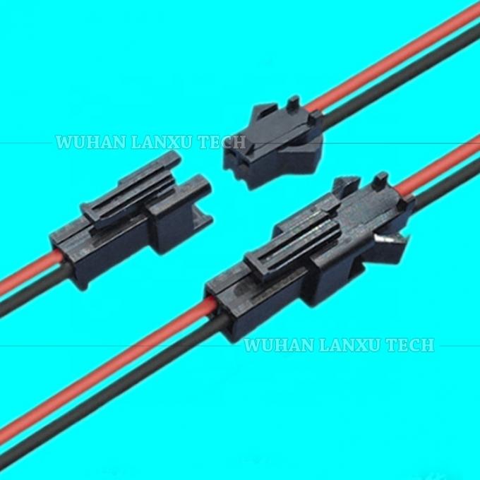 2 3 4 Pin SM 2,54 mm Stecker Männlich-Frauen-Steckdose Montage-Kabel für GPS-LED-Licht 1