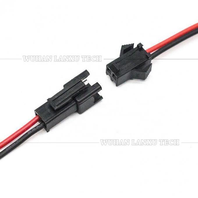 2 3 4 Pin SM 2,54 mm Stecker Männlich-Frauen-Steckdose Montage-Kabel für GPS-LED-Licht 3
