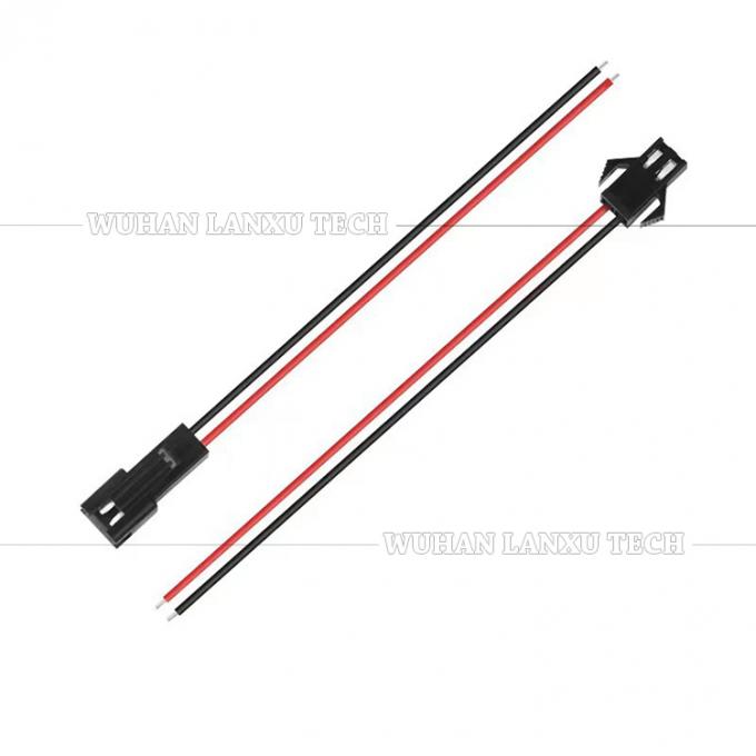 2 3 4 Pin SM 2,54 mm Stecker Männlich-Frauen-Steckdose Montage-Kabel für GPS-LED-Licht 4