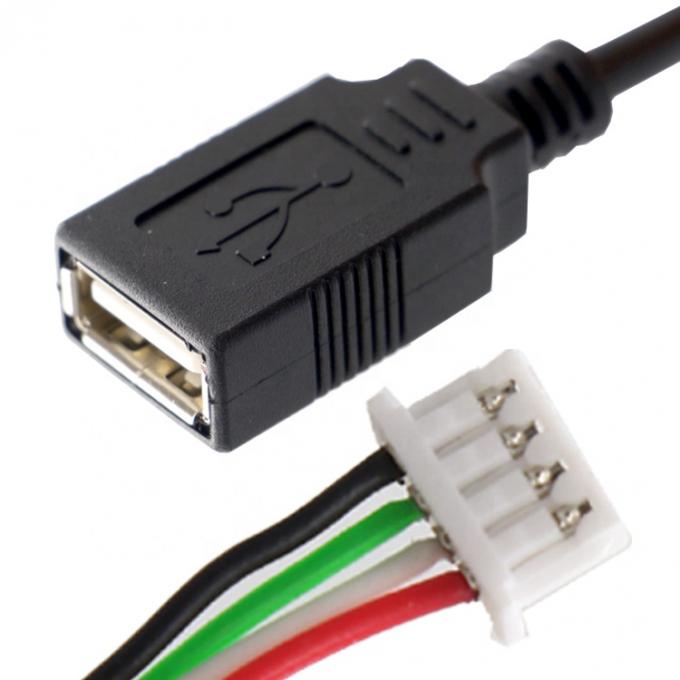 Montage USB A weiblich auf JST 2 3 4 Pin PH XH 1,0 mm 1,25 mm 1,5 mm 2,0 m Pitch Wire Kabel 1