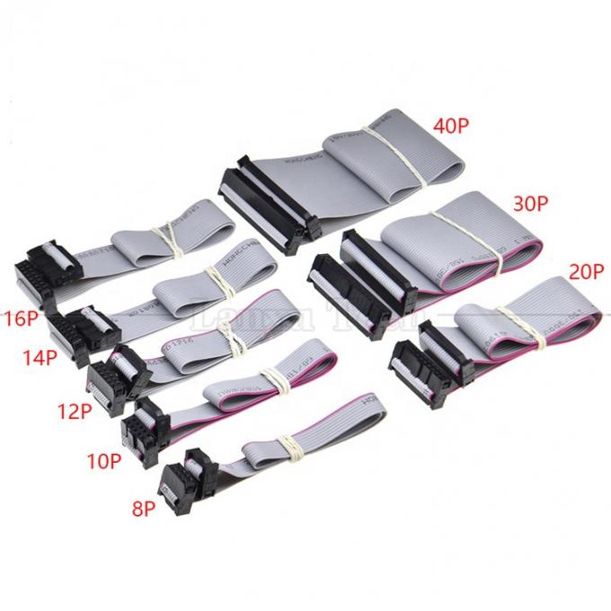 4 bis 80 10 16 18 20 30 40 50 60 64 PIN 1,27 mm Tonhöhe FCC IDC 2,54 mm Steckverbinder Flat Ribbon Kabel 0