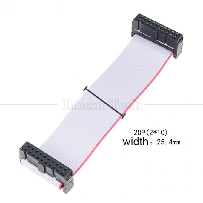 4 bis 80 10 16 18 20 30 40 50 60 64 PIN 1,27 mm Tonhöhe FCC IDC 2,54 mm Steckverbinder Flat Ribbon Kabel 5