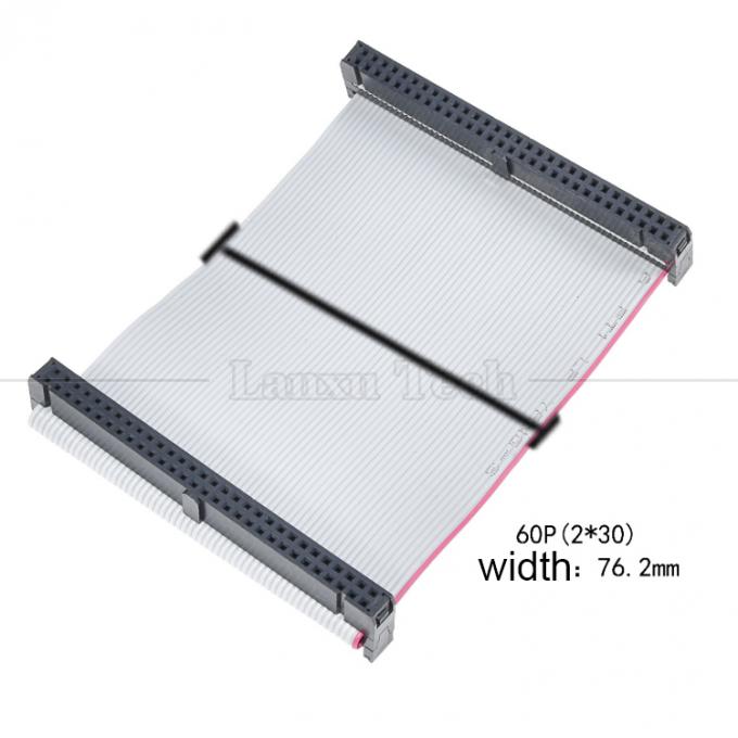 4 bis 80 10 16 18 20 30 40 50 60 64 PIN 1,27 mm Tonhöhe FCC IDC 2,54 mm Steckverbinder Flat Ribbon Kabel 9