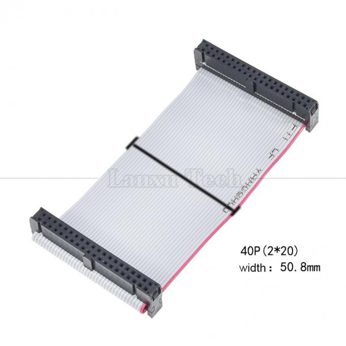 4 bis 80 10 16 18 20 30 40 50 60 64 PIN 1,27 mm Tonhöhe FCC IDC 2,54 mm Steckverbinder Flat Ribbon Kabel 7