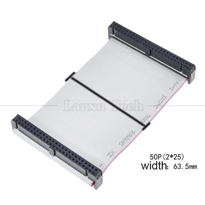4 bis 80 10 16 18 20 30 40 50 60 64 PIN 1,27 mm Tonhöhe FCC IDC 2,54 mm Steckverbinder Flat Ribbon Kabel 8