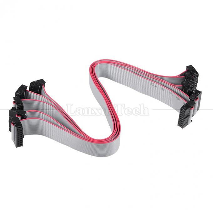 4 bis 80 10 16 18 20 30 40 50 60 64 PIN 1,27 mm Tonhöhe FCC IDC 2,54 mm Steckverbinder Flat Ribbon Kabel 10