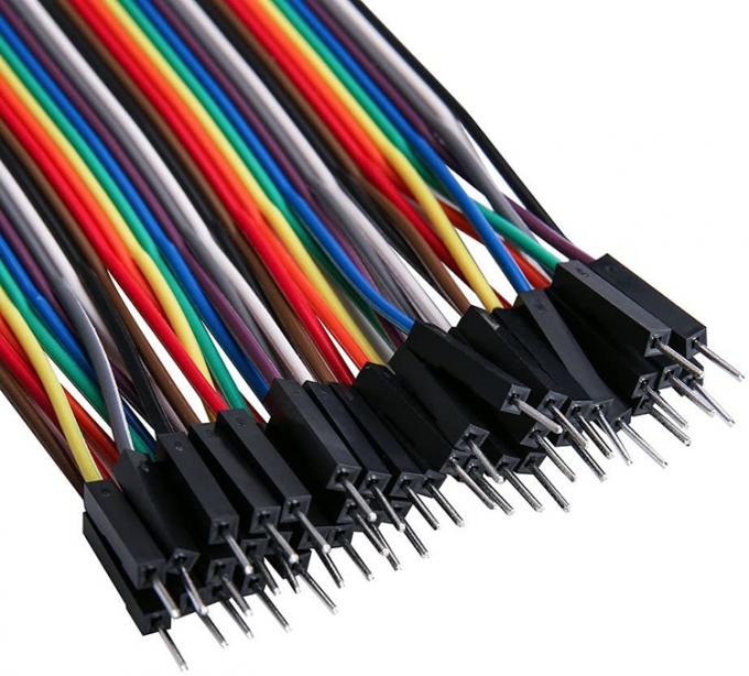 10cm 20cm 30cm Weiblich zu Weiblich Männlich zu Männlich 40 Pin Dupont Connector Breadboard GPIO Jumper Drähte für Arduino Raspberry Pi 3