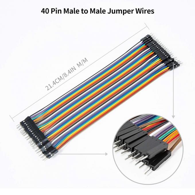 40 PIN Männlich zu weiblich Dupont-Anschluss Breadboard Jumper Draht GPIO Kabel für Arduino 9