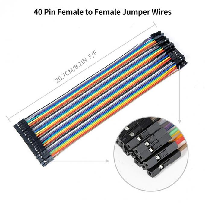 40 PIN Männlich zu weiblich Dupont-Anschluss Breadboard Jumper Draht GPIO Kabel für Arduino 8