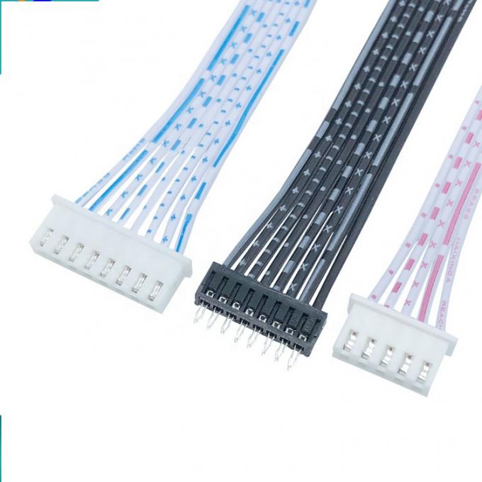 Anpassung 2 3 4 5 6 7 8 Pin JST XH 2,54 mm Pitch Connector Flat Ribbon Kabel 2