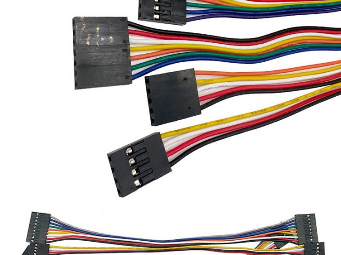 2p 3p 4p 5p 6p 7p 8p 9p 10p Weiblich zu weiblich 2.54mm Dupont-Verbindungsband Sprungdraht 3
