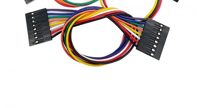 2p 3p 4p 5p 6p 7p 8p 9p 10p Weiblich zu weiblich 2.54mm Dupont-Verbindungsband Sprungdraht 5