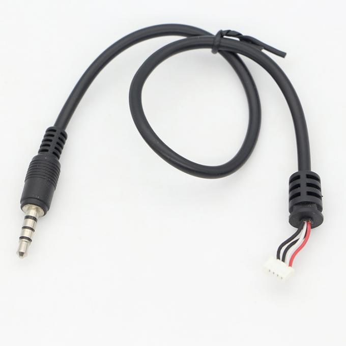 Zusammensetzung 1M 2M 3M 3.5mm TRRS Audio DC Jack zu JST 2,0mm 2,54mm Pitch Kabel 0