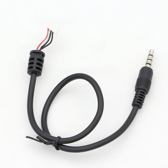 Zusammensetzung 1M 2M 3M 3.5mm TRRS Audio DC Jack zu JST 2,0mm 2,54mm Pitch Kabel 4