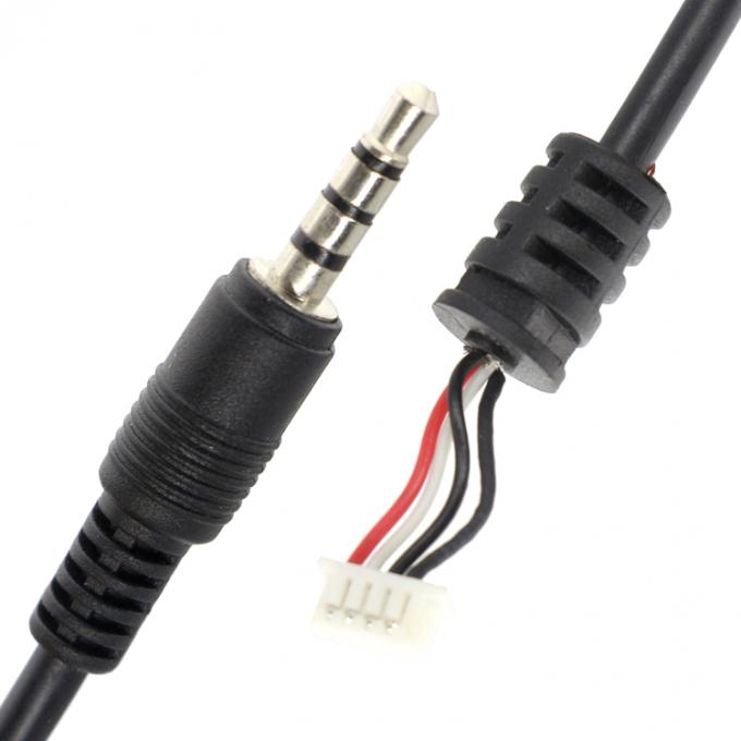 Zusammensetzung 1M 2M 3M 3.5mm TRRS Audio DC Jack zu JST 2,0mm 2,54mm Pitch Kabel 1