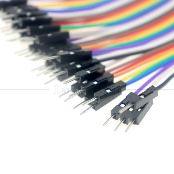 40 PIN Männlich zu Männlich 2,54 mm Dupont Breadboard GPIO Raspberry Pi Jumper Wire 3