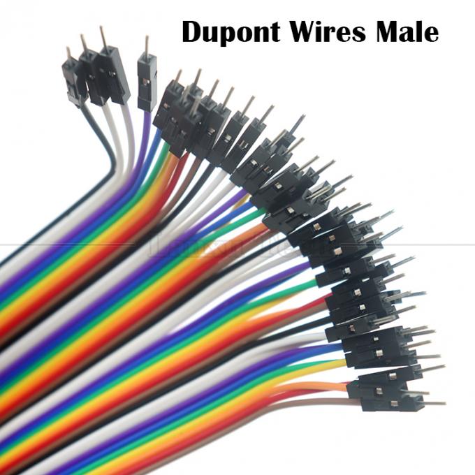 40 PIN Männlich zu Männlich 2,54 mm Dupont Breadboard GPIO Raspberry Pi Jumper Wire 2