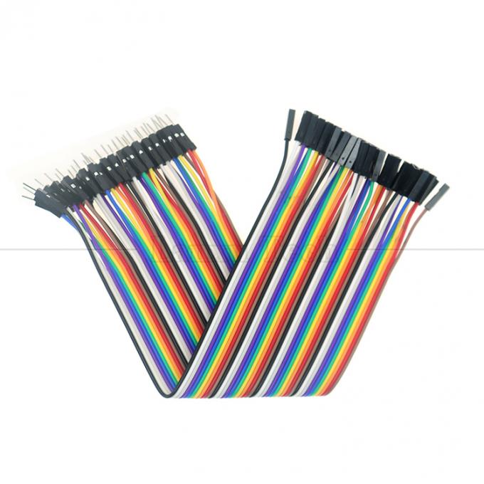 20cm 40 PIN Männlich zu weiblich Dupont Breadboard GPIO Raspberry Pi Jumper Drahtkabel 1