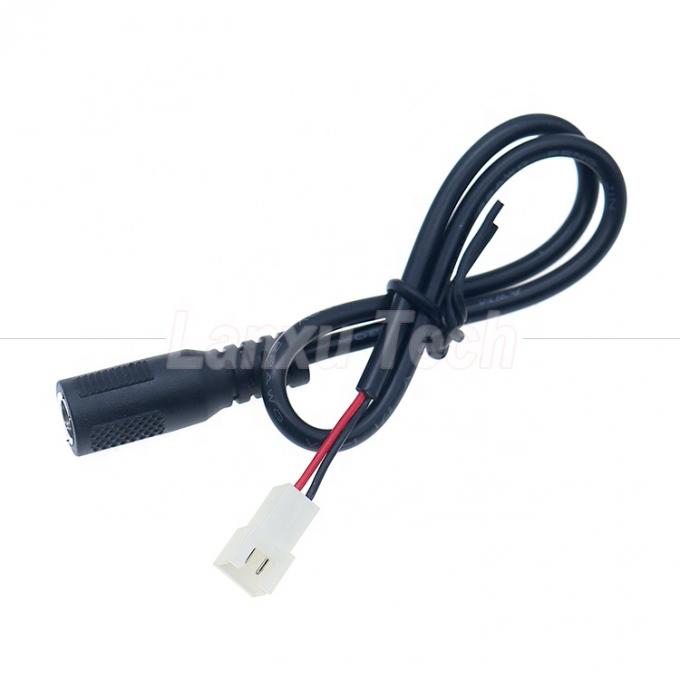 OEM-Anpassung DC weibliche 5,5x2,1mm Fass Jack zu JST 2 PIN XH 2,54mm Pitch weibliche Stecker Kabel 0