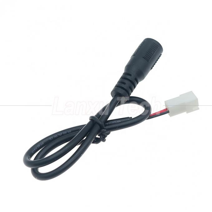 OEM-Anpassung DC weibliche 5,5x2,1mm Fass Jack zu JST 2 PIN XH 2,54mm Pitch weibliche Stecker Kabel 5