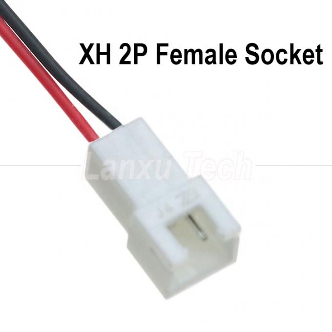 OEM-Anpassung DC weibliche 5,5x2,1mm Fass Jack zu JST 2 PIN XH 2,54mm Pitch weibliche Stecker Kabel 2