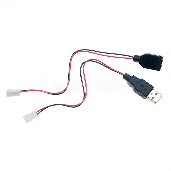 USB Typ A weiblich auf JST XH 2.54 Pitch 2 Pin weiblich 0