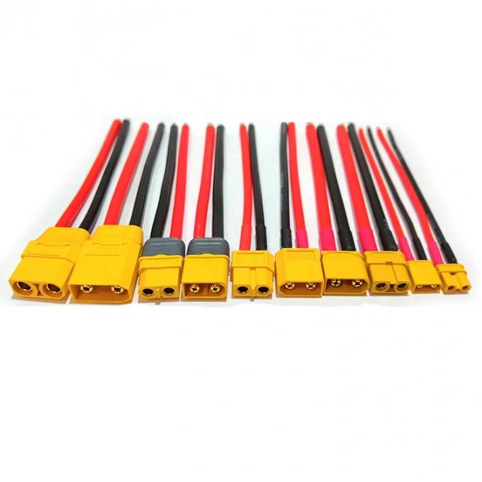 12AWG 16AWG 100mm 150mm 200mm XT30U XT60 XT60H XT90 Stecker Männlich Weiblich zu nackten Drähten Endkabelgurt für Fpv-Motorbatterie 0