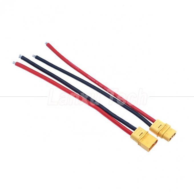 12AWG 16AWG 100mm 150mm 200mm XT30U XT60 XT60H XT90 Stecker Männlich Weiblich zu nackten Drähten Endkabelgurt für Fpv-Motorbatterie 2