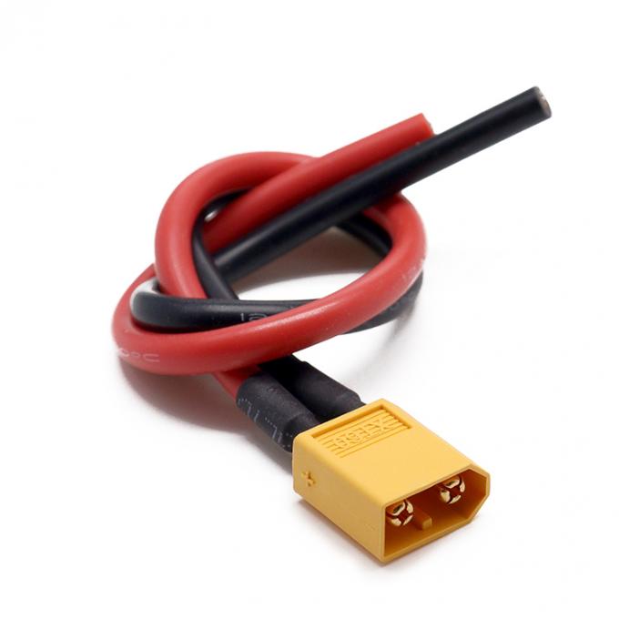 12AWG 16AWG 100mm 150mm 200mm XT30U XT60 XT60H XT90 Stecker Männlich Weiblich zu nackten Drähten Endkabelgurt für Fpv-Motorbatterie 5