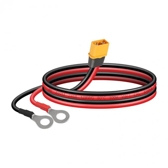 12AWG Siliziumdraht XT60 XT60H Männlich Weiblich bis O Ring Terminalkabel für RC Flugzeug Spielzeug Autos Lipo Batterie FPV Renndrohne 1