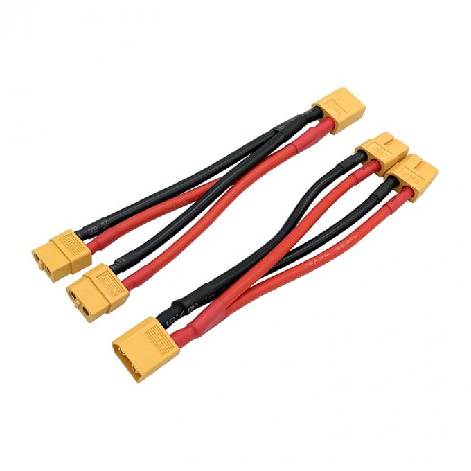 14AWG XT60 1 männlich auf 2 weiblich Y-Splitter-Verlängerungskabel für RC-Lipo-Batterie 2